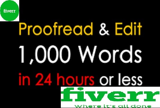 I will proofread,edit and standardized your work
