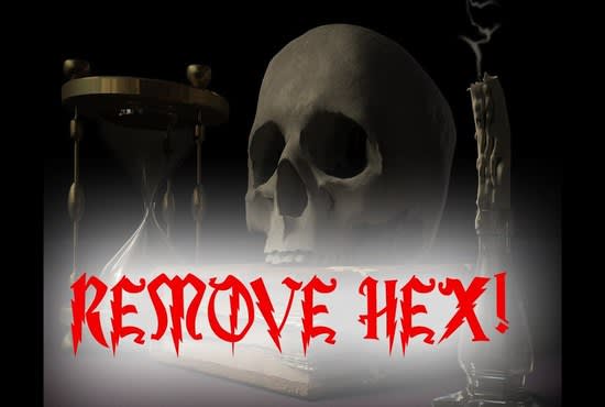 I will remove magic, spirit, hexes, curses, negative energies