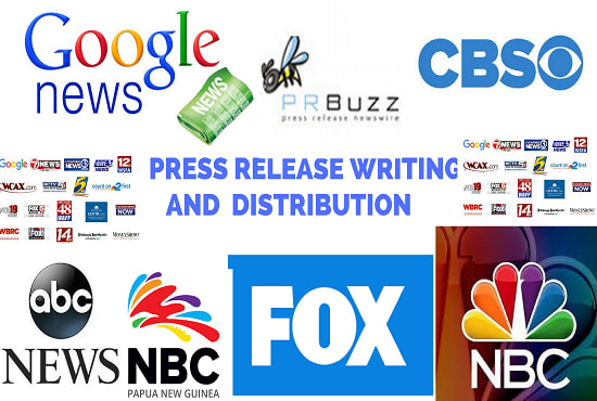 I will write press release and distribute press release