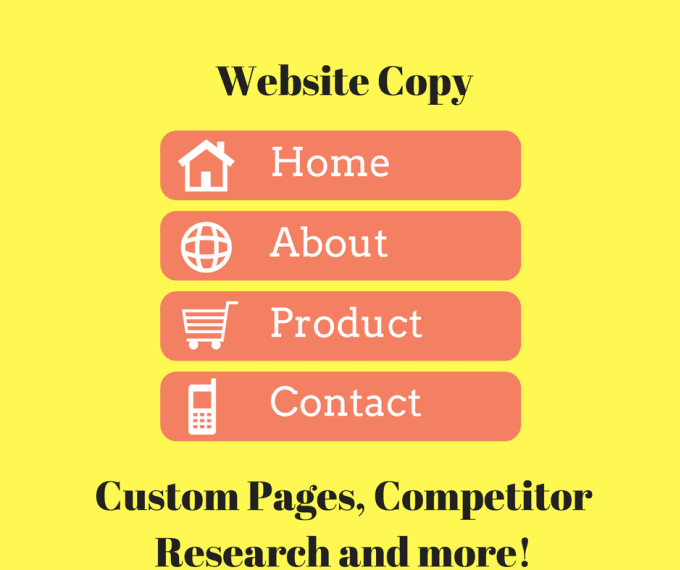 I will write your website copy