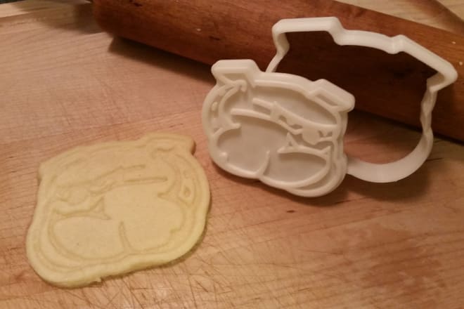 I will 3d print an embossing cookie cutter