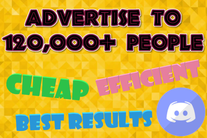 I will advertise and promote anything to 90,000 people on discord