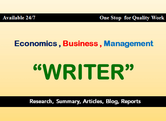 I will assist you in economics, business, management and marketing