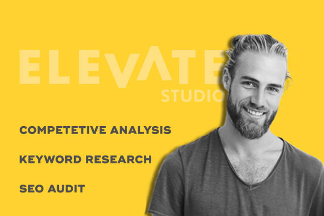 I will audit your competitors SEO strategy, keywords and backlinks with detailed report