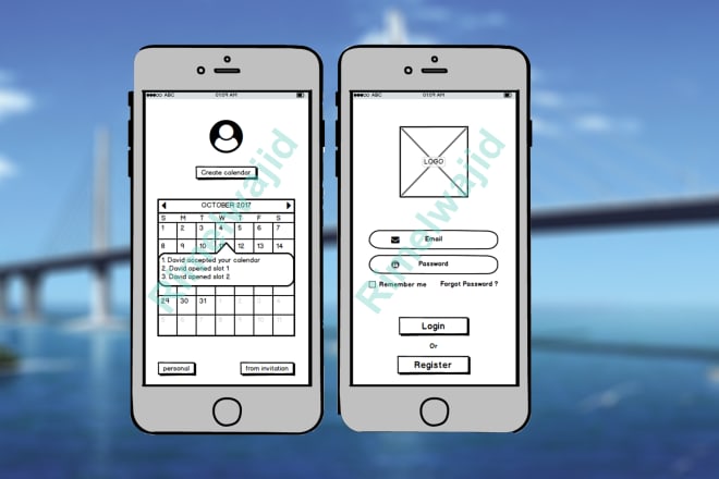 I will balsamiq wireframe for website mobile app web app