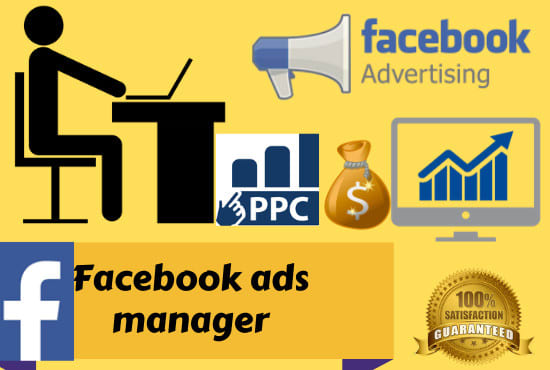 I will be your facebook ads manager