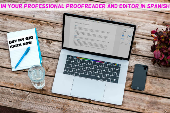 I will be your professional proofreader and editor in spanish