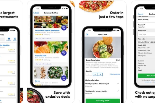 I will build food delivery app, taxi booking app,uber eats for andriod and ios