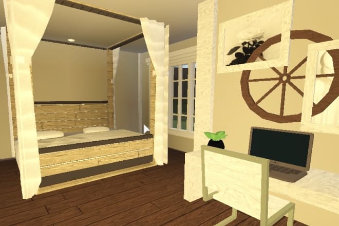 I will build you a bloxburg house or town