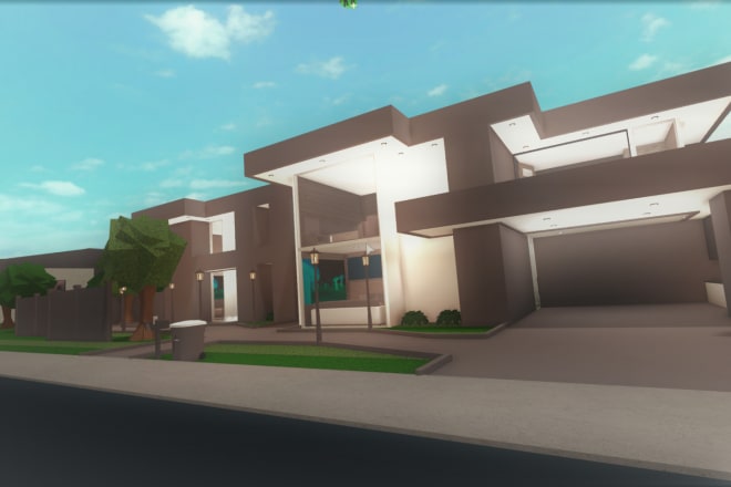 I will build you a bloxburg modern house