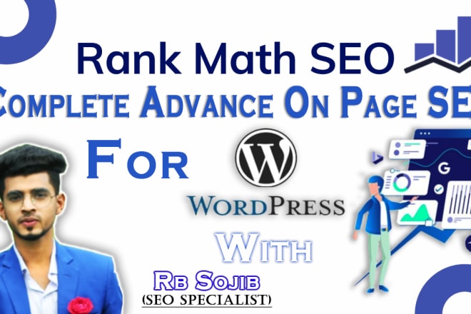 I will complete advance on page SEO with rank math for wordpress