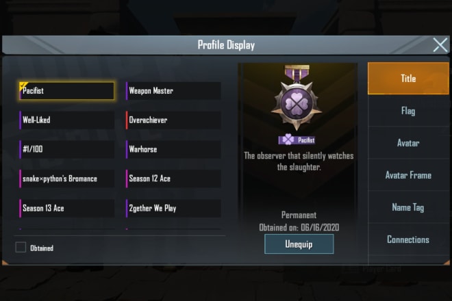I will complete the weapon master title in pubg for you