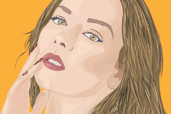 I will convert your picture into illustration