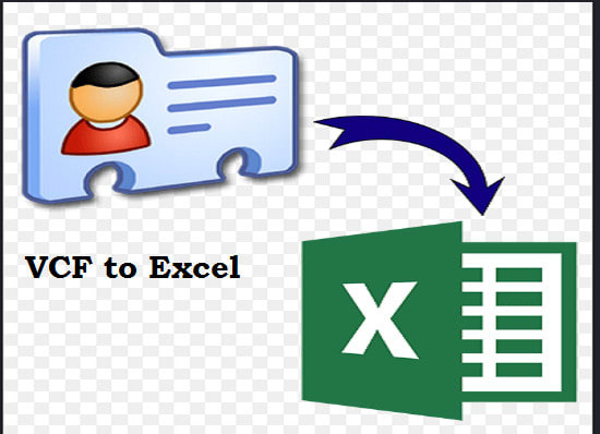 I will convert your v card contact list to excel