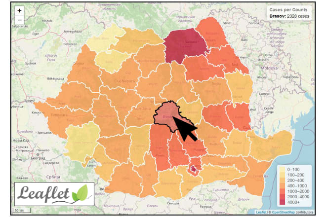 I will create a custom interactive web map