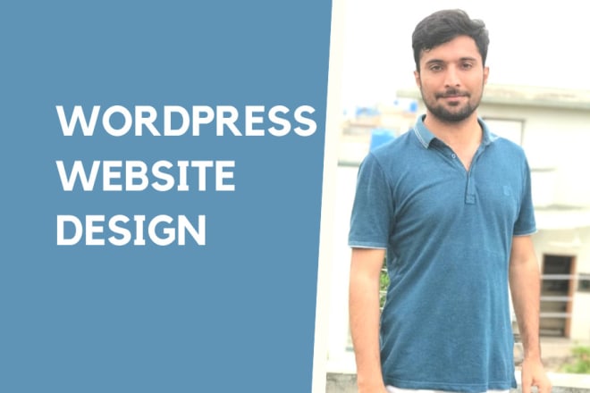 I will create a modern wordpress website design or blog