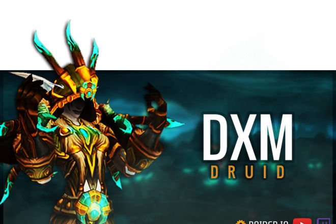 I will create a wow stream chat cover for you
