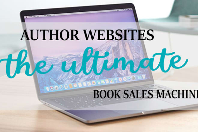 I will create author website professionally