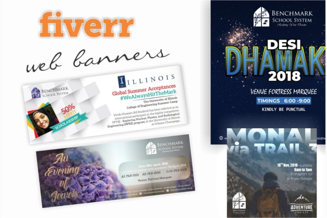 I will create catchy and unique web banners