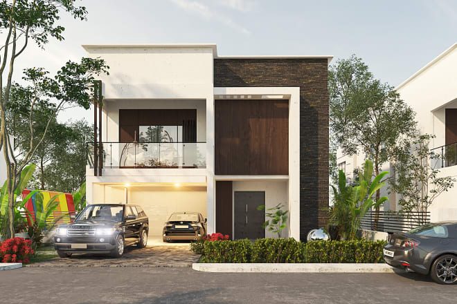 I will create realistic 2d and 3d architecture renderings
