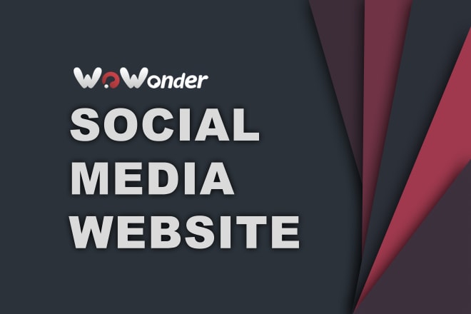 I will create social media networking website