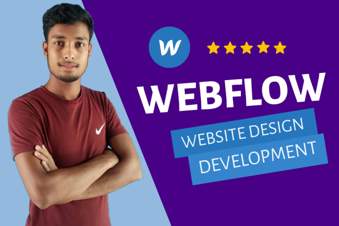 I will create webflow website design and fix webflow