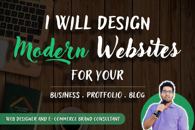 I will design a converting wordpress website