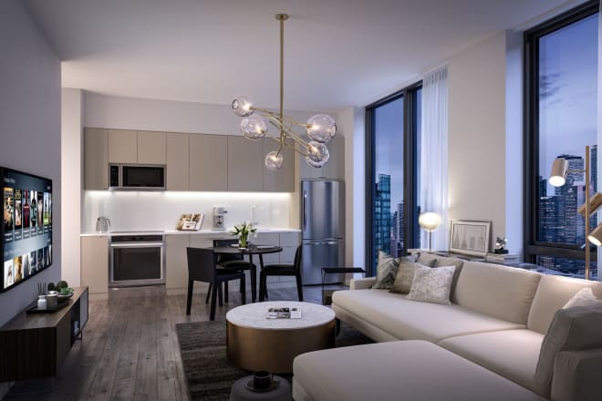 I will design a realistic 3d interior design render