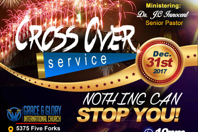 I will design amazing church flyer