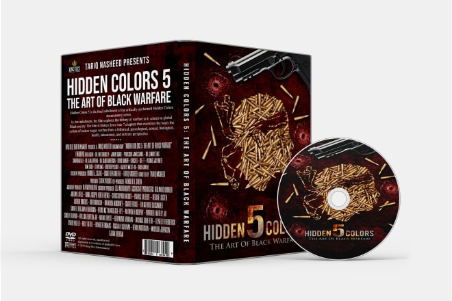 I will design awesome dvd cover or dvd case with 3d mockup