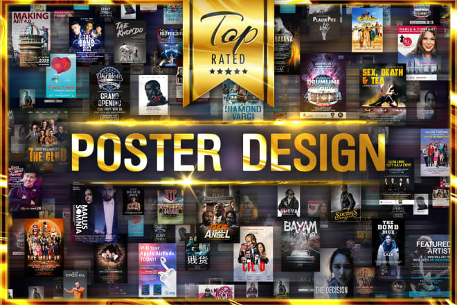 I will design creative poster for your event, film, band show etc