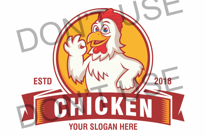 I will design professional and unique chicken logo in express delivery