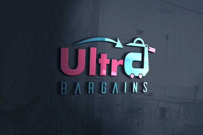 I will design trendy ecommerce startup or online business logo