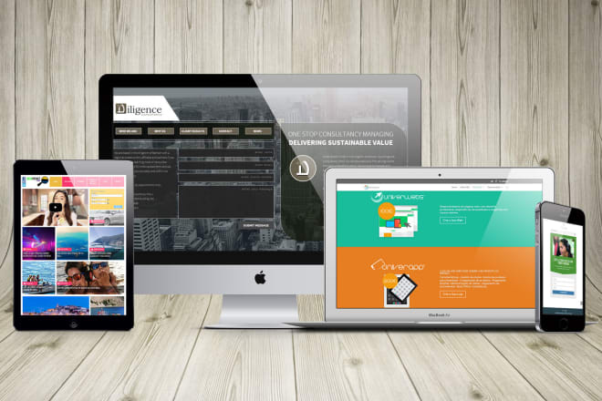 I will design you a professional website, mail or newsletter