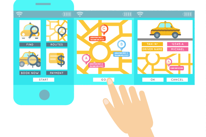 I will develop custom taxi app