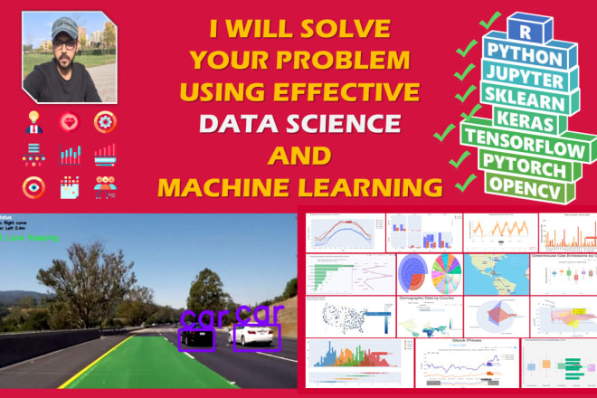 I will develop machine learning, ai and data science solutions