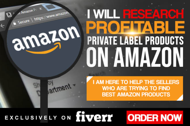 I will do amazon product research for private label fba research