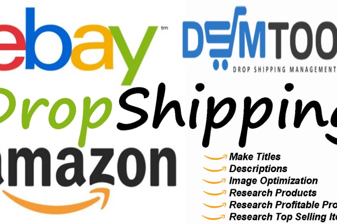 I will do dropshipping amazon to ebay listing via dsm tool