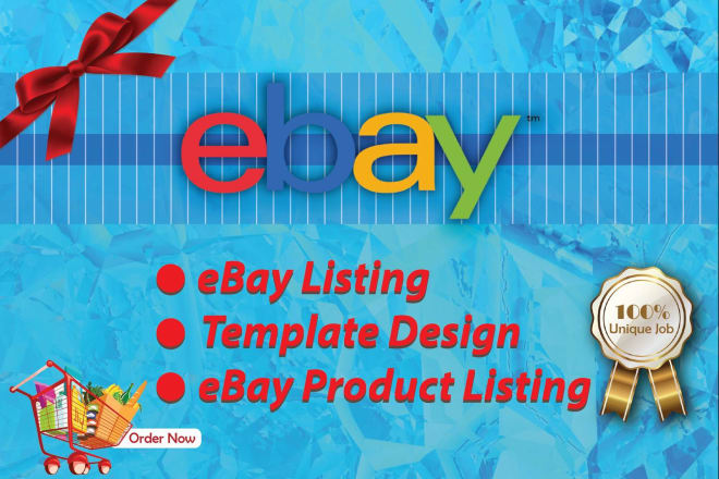I will do ebay product listing and SEO ebay listing responsive template