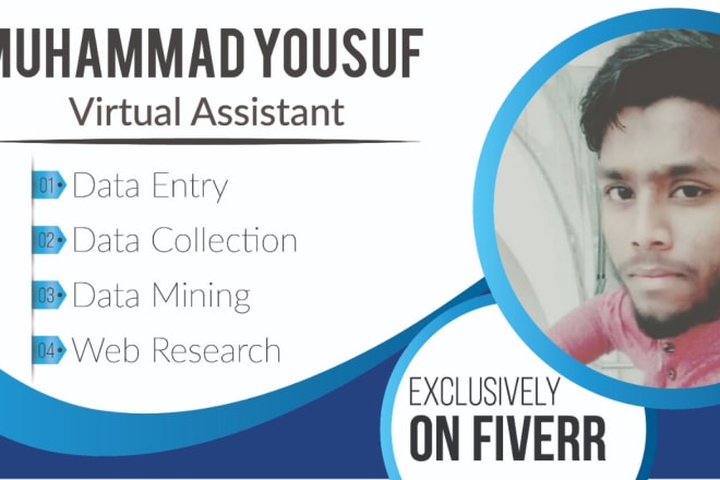 I will do fastest excel data entry, web scraping, copy paste, web research, collection