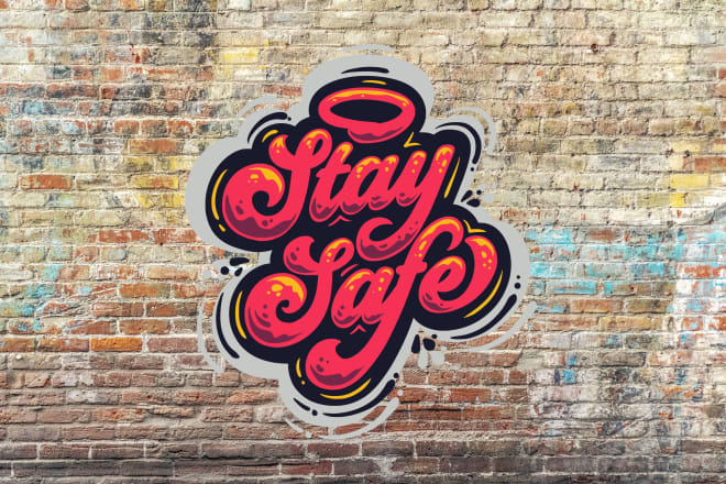 I will do graffiti lettering for your logo or word in my style