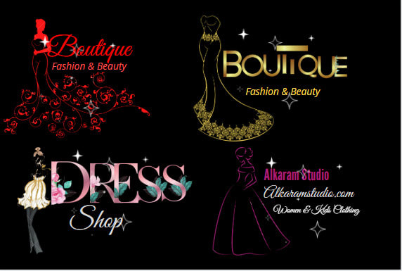 I will do modern fashion,boutique,clothing logo design