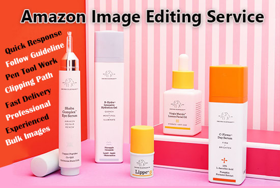 I will do photo editing amazon product background remove