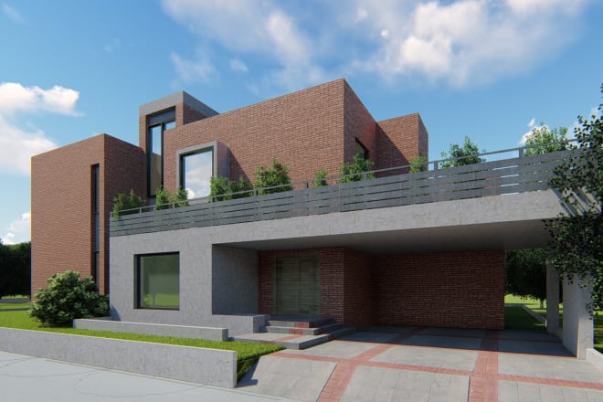 I will do revit, autocad, sketchup and realistic renders on lumion