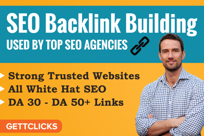 I will do SEO backlink building