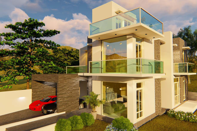 I will do sketchup 3d modeling and rendering for floor plan,sketch