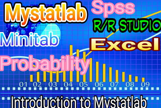 I will do statistics works, excel,spss, minitab and r studio