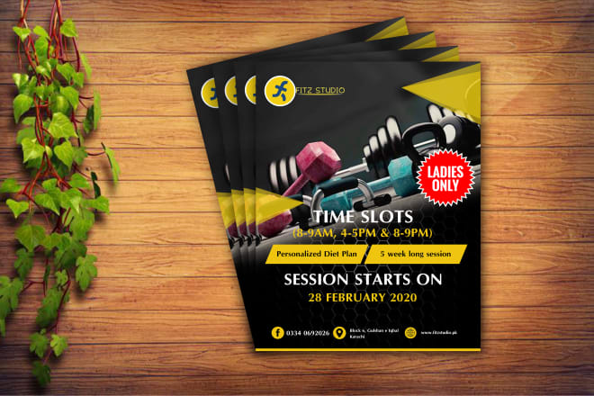I will do the amazing business flyer, poster design, leaflet design