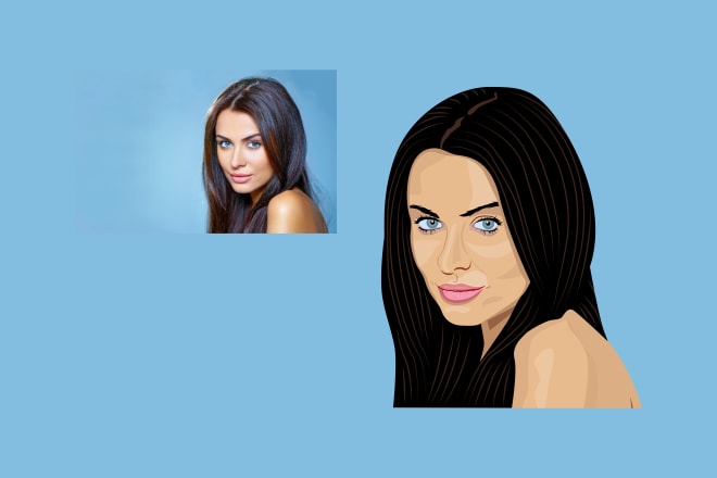 I will draw eye catching cartoon portrait and caricature