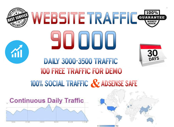 I will drive targeted web traffic